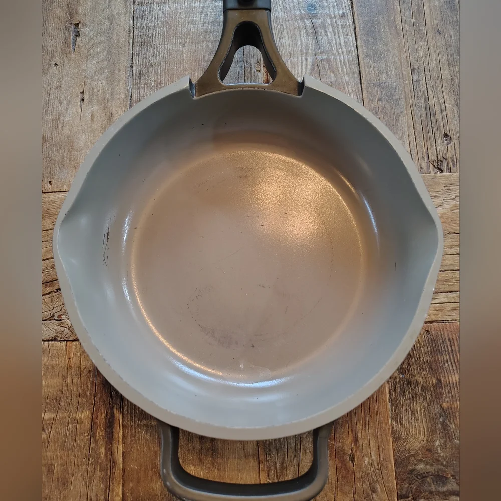 Our Place Always Pan‎ Mini 8.5” w/ Lid Spoon Rest & Pour Spouts Excellent Used